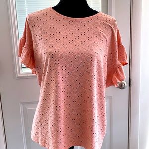 Lauren Conrad Eyelet Top